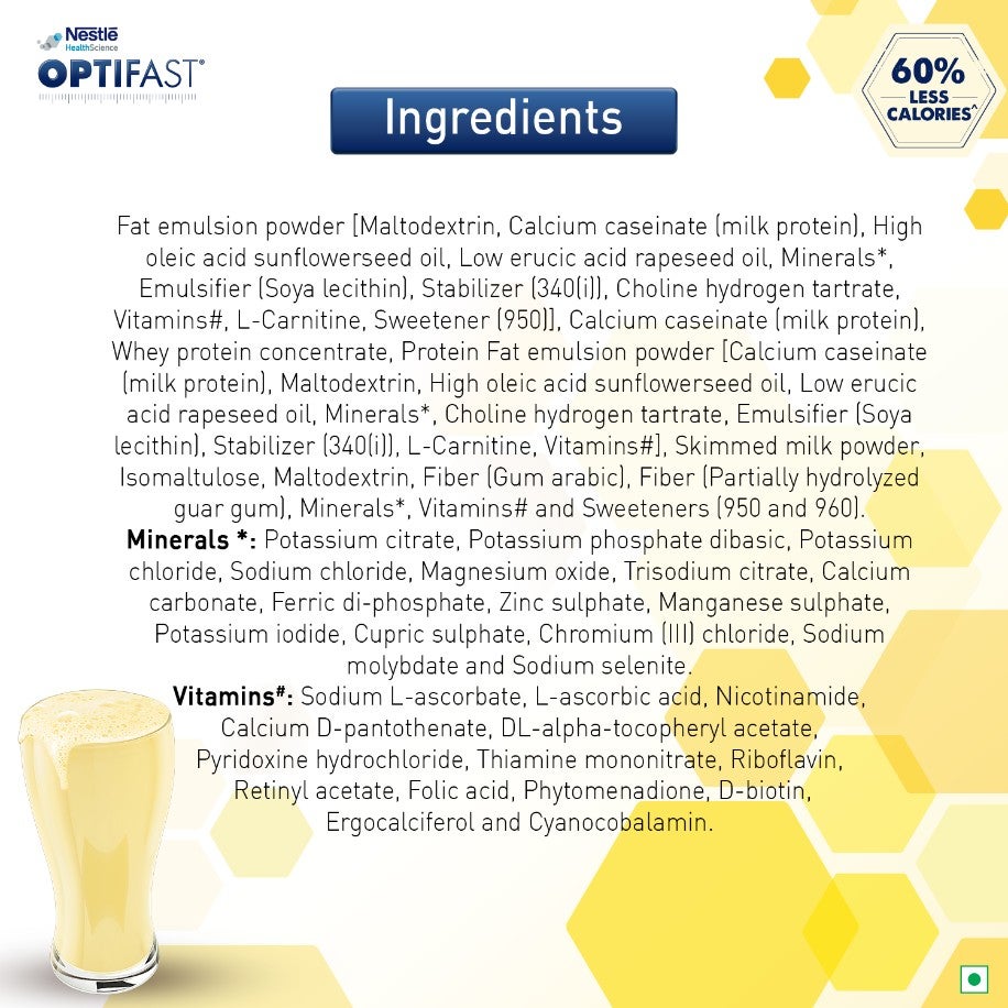 list of ingredients