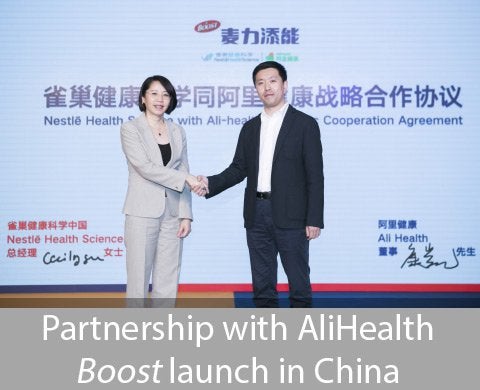 Launch of Boost in China